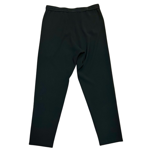 RTW Charleston Black Tapered Pants | Size M | 71% Triacetate - Picture 4 of 4
